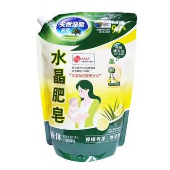 Crystal - Household Product, Natural Fabric Liquid Soap (1.4L)