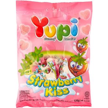 Yupi Strawberry Kiss 120g