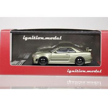 Ignition Model Nismo R34 GT-R Z-tune Green Metallic Diecast Car