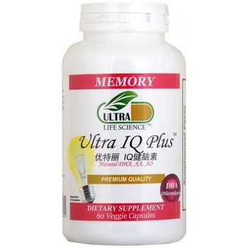Ultra Life Science - Memory, Ultra IQ Plus (60 veggie capsules)