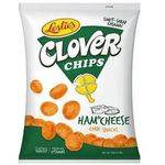 Leslie’s Clover Chips Ham and Cheese 145g
