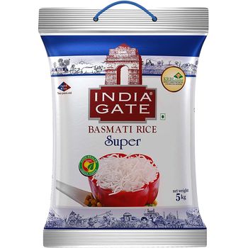 India Gate Super Basmati White Rice 5kg