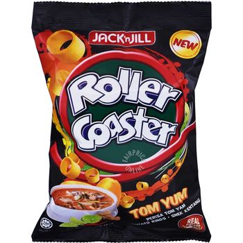 Jack 'n Jill Roller Coaster Potato Rings Tom Yum 60g