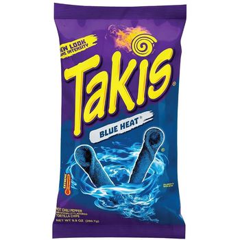 Takis Rolled Blue Heat Tortilla Chips 280.7g