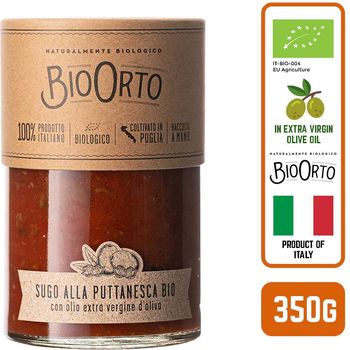 BioOrto Organic Pasta Sauce Puttanesca 350g