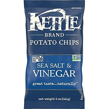 Kettle Brand Potato Chips Sea Salt Vinegar 141g
