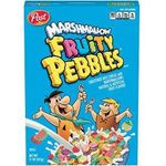 Post Sweetened Rice Cereal Fruity Pebbles With Marshmallow