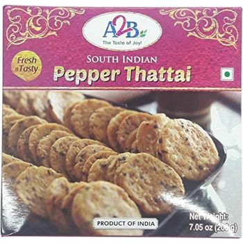 A2B Snacks Pepper Thattai 200g