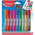 Maped Color Peps Glitter Glue x 9 Tubes