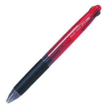 Pilot Feed GP 4 Colors Pen 0.7 Red