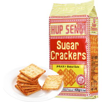 Hup Seng Sugar Crackers Biskut Gula 428g