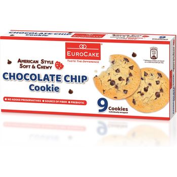 Eurocake Chocolate Chips Cookie 252g