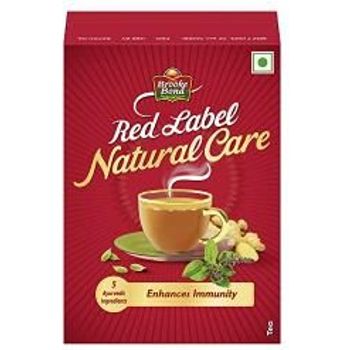 Brooke Bond Red Label Natural Care 5 Ayurvedic Ingredients 250gms