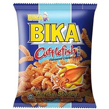Bika Cuttlefish Crackers 70g