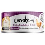 Loveabowl Cat Canned Food Chicken Snowflakes With Barramundi In Broth 70g