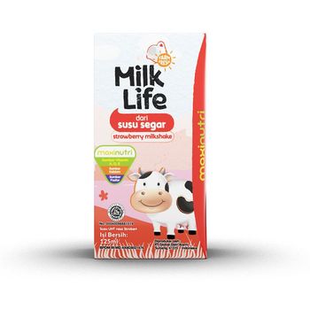 Milk Life Strawberry 125ml