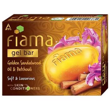 Fiama Gel Bathing Bar Golden Sandalwood Oil and Patchouli 125g
