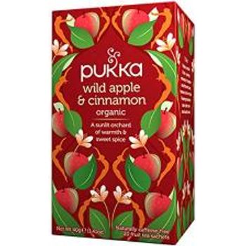 Pukka Wild Apple And Cinnamon With Ginger Tea 40g