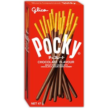 Glico Pocky Chocolate Cream Covered Biscuit Sticks 47g