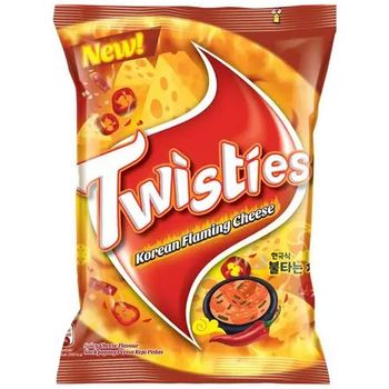 Twisties Flaming Cheese Snacks 60g