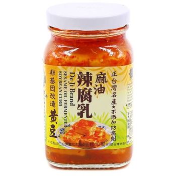De Ji Sesame Oil Fermented Soybean Curd 300g