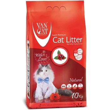 Van Cat litter White Clumping Compact Natural 15kg