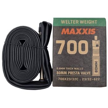 Maxxis Tube Welter Weight 700 X 23/32 C Presta FV Sep 80mm