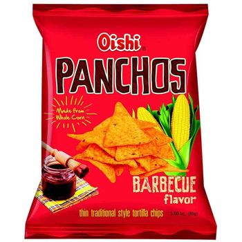 Oishi Panchos Tortilla Chips Bbq 85g