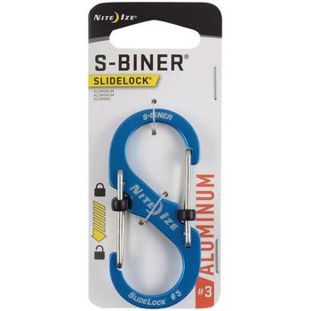 Nite Ize S Biner Slidelock Aluminium 3 Blue
