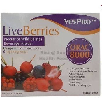 Dynamic Nutrition Vespro Live Berries 20 Sachets