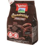 Loacker Quadratini Double Choc Wafer Cubes with Chocolate Cream Kosher 250g