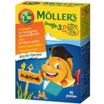 Moller’s Omega 3 Gummy 45 Gelfish