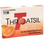 Throatsil Orange 8'S