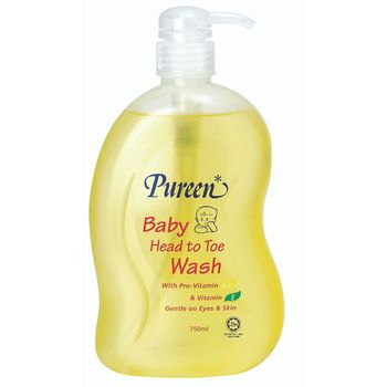 Pureen Baby Head To Toe Wash 750ml