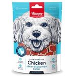 Wanpy Dog Treat Oven Roasted Chicken Jerky And Codfish Sushi 100g