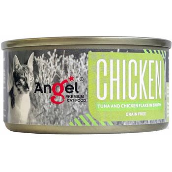 Angel Tuna and Chicken Flake in Broth 70g