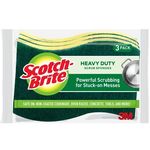 Scotch Brite Classic Scrub Sponge 3 Pieces in Pack