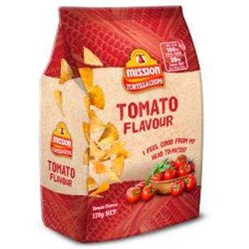 Mission Tomato Flavoured Tortilla Chips 170g