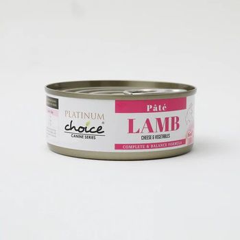 Platinum Choice Canine Pate Lamb, Cheese and Vegetables 125g