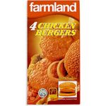 Farmland Chicken Burgers 4s 227g