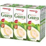 Pokka Guava Fruit Juice Packet 6pcs 250ml