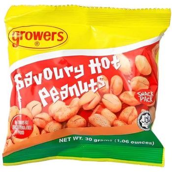 Growers Savoury Hot Peanut 30g