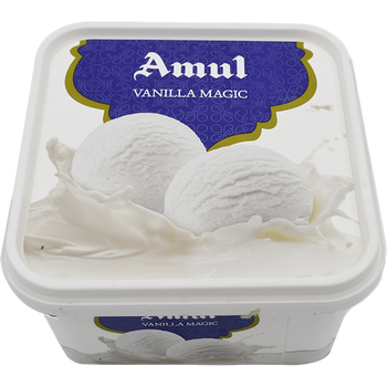 Amul Real Ice Cream Vanilla Magic 1l