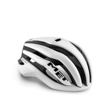 MET Trenta MIPS Aero Cycling Helmet White Black Medium