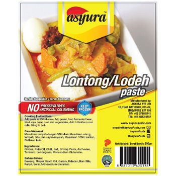 ASYURA LODEH/LONTONG PASTE 280G