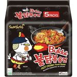 Samyang Lovely Hot Buldak Fried Noodles 5 Packs 140g