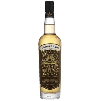 Compass Box The Peat Monster Gift Set with 2 Glasses 700ml