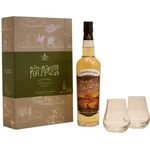 Compass Box The Peat Monster Gift Set with 2 Glasses 700ml