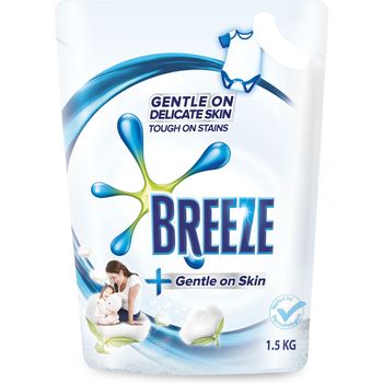 Breeze Gentle On Skin Liquid Detergent Refill 1.5kg