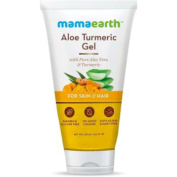Mamaearth Aloe Turmeric Gel For Skin and Hair 150ml